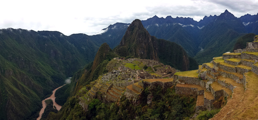 Panorama of Machu Picchu