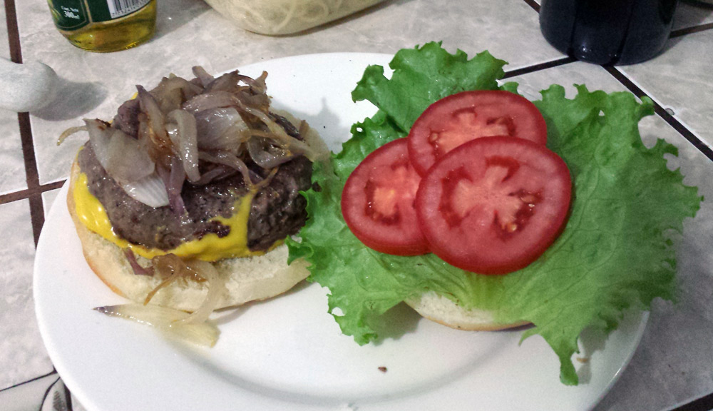 Image of cheeseburger.