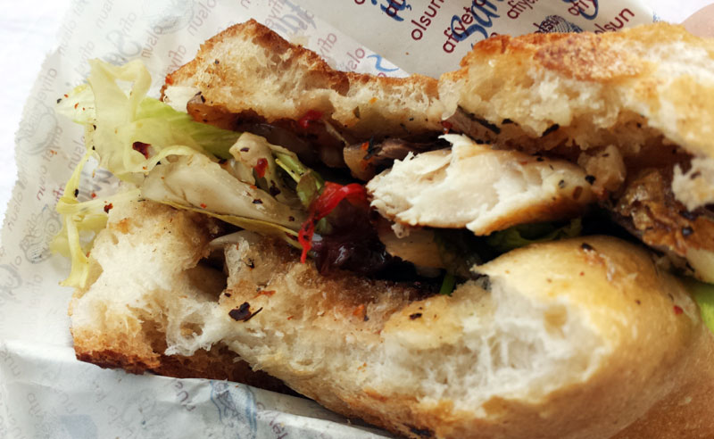 Istanbul Fish Sandwich