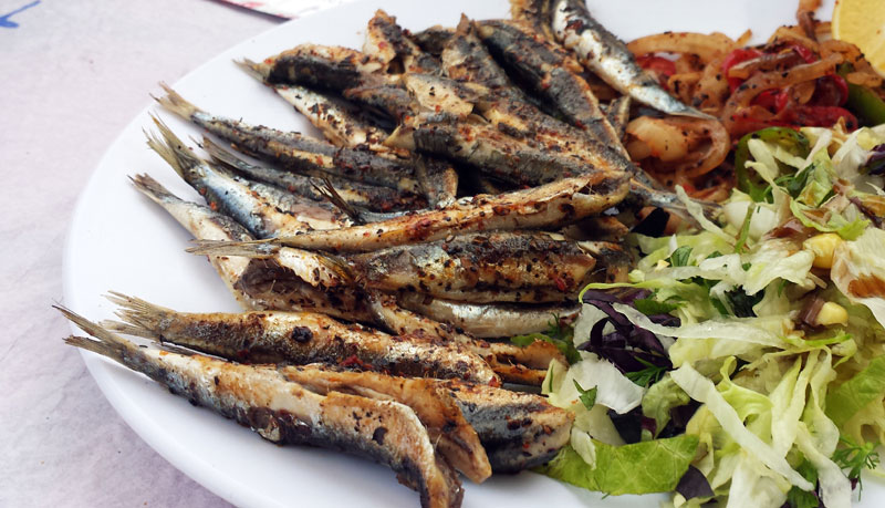 Istanbul Grilled Sardines