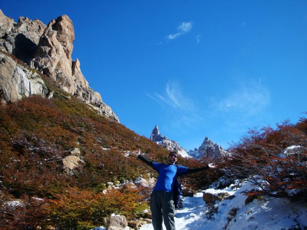 Image of mountains around Bariloche, Argentina.