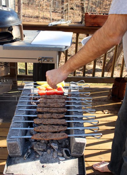 Image of Grilling Adana Kebabs