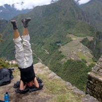 Photo of the Day: What Do You Do When You Climb to the Top of Huayna Picchu?