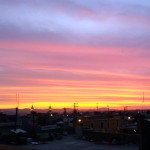 The poor air quality in Arequipa meant we were rarely able to see the many volcanoes that surround the town. However it did provide some pretty incredible sunsets.